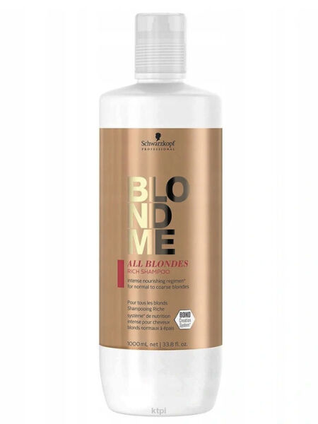 Schwarzkopf Blonde Me Szampon Bogaty 1000 ml