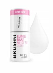 BRUSH UP! Baza hybrydowa Super Base Must Be Milk Bath 5g