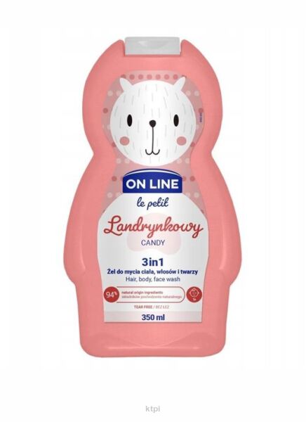 On Line Le Petit Landrynka 3w1 Żel Do Mycia Dla Dzieci 350 ml