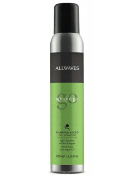Allwaves Spray'n Go Suchy Szampon Do Włosów 200 ml