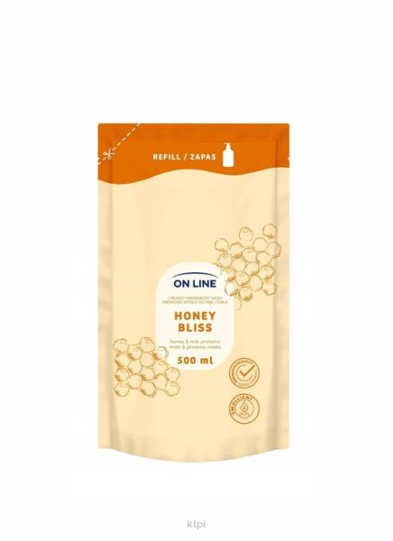 ON LINE Kremowe mydło 2w1 Honey Bliss Zapas 500 ml