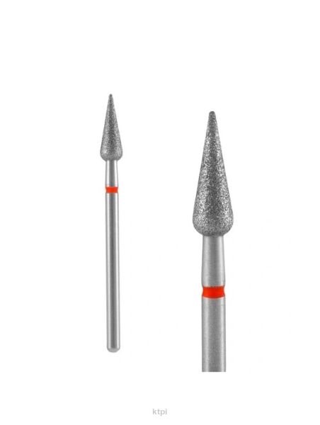 STALEKS PRO frez diamentowa stożek gruszka czerwony FA100R50/12