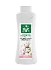 BIAŁY JELEŃ płyn do kąpieli i pod prysznic bawełna 750 ml