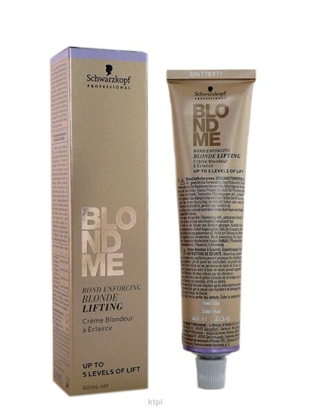 Schwarzkopf Blondme Farba Blonde Lifting L-STEEL BLUE Krem 60ml