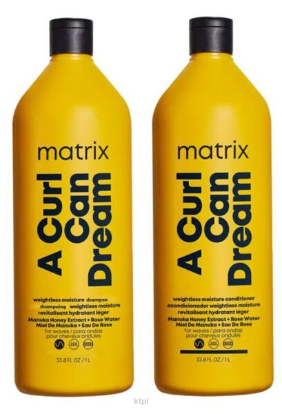 MATRIX A Curl Can Dream szampon + odżywka do włosów falowanych ZESTAW 1000ml