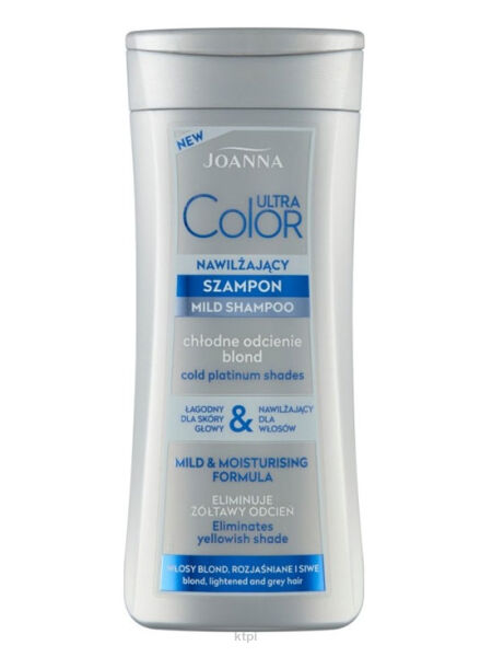 Joanna Ultra Color Szampon nawilżający chłodny 200
