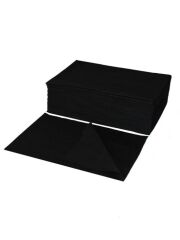 Ręcznik Z Włókniny Perforowanej 70x40 Czarny 100sz