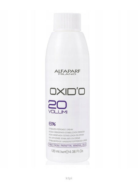 Alfaparf Oxido Woda Utleniona Emulsja 6% 120 ml