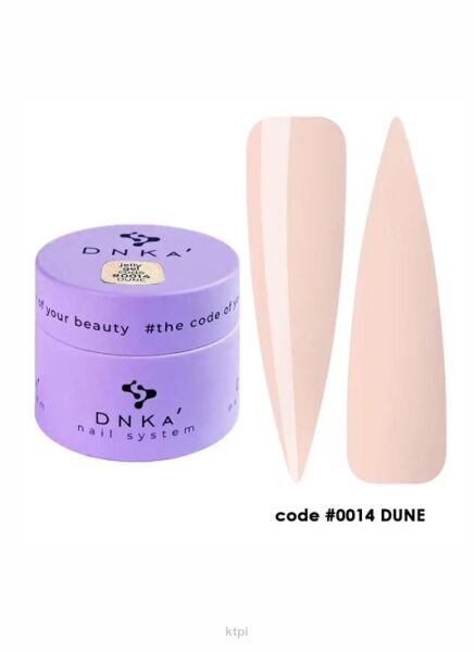DNKA Builder Gel Żel Budujący do Paznokci Jelly Gel #0014 Dune 15g