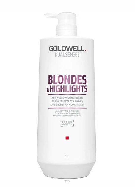 Goldwell BL&HL Anty Yellow Neutralizująca odżywka do włosów blond 1000ml