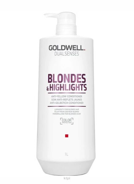 Goldwell BL&HL Anty Yellow Neutralizująca odżywka do włosów blond 1000ml