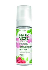 SESSIO Vege Hair szampon zwiększający objętość malina i bazylia 175 ml