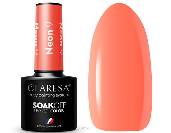 Claresa Lakier Hybrydowy 9 Neon 5 ml