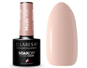 Claresa Lakier Hybrydowy 106 Nude 5 ml