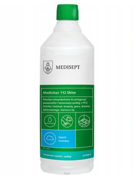 Mediclean Emulsja Do Podłóg Połysk Mc 112 1l