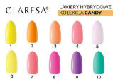 Claresa Lakier Hybrydowy 5 ml UV LED Mix Kolorów - 12
