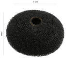 Lussoni wypełniacz do koków i upięć okrągły ring koloru czarnego 90 mm - 2
