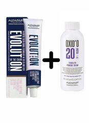 Alfaparf Evolution of the color farba do włosów 10.342 60ml + Woda 6% 90ml