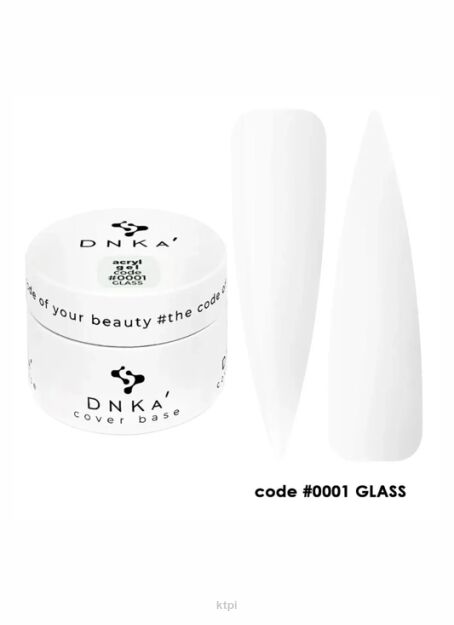 DNKA żel akrylowy kolor 0001 glass 30 g