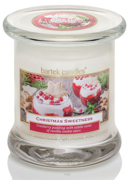 BARTEK CANDLES ŚWIECZKA ZAPACHOWA CHRISTMAS SWEETNESS 260g