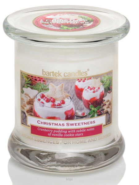 BARTEK CANDLES ŚWIECZKA ZAPACHOWA CHRISTMAS SWEETNESS 260g