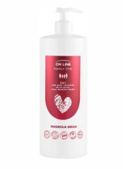 ON LINE Family Time Żel 3w1 do mycia ciała, włosów i twarzy  Magnolia 850 ml