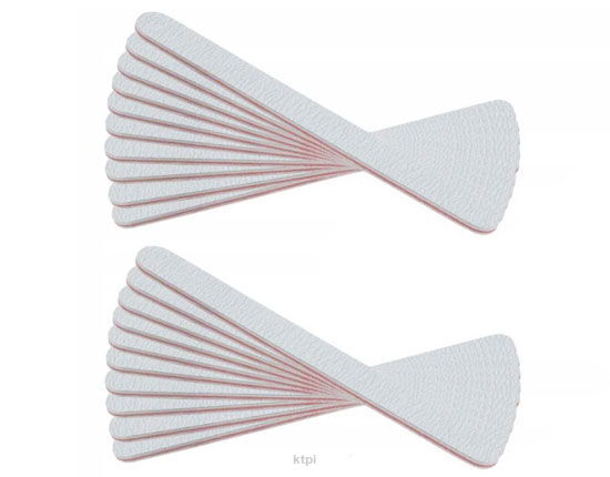 Pilnik do paznokci Prosty Zebra 180/240 10 sztuk