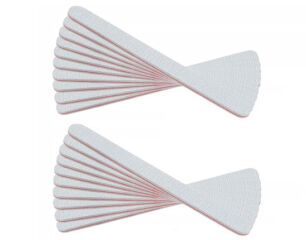 Pilnik do paznokci Prosty Zebra 180/240 10 sztuk