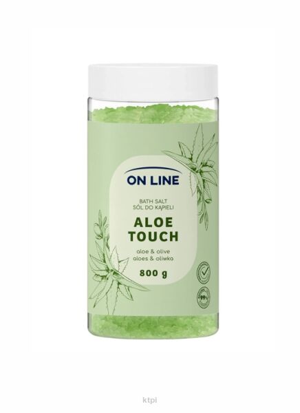 ON LINE Aloe Touch sól do kąpieli 800 g