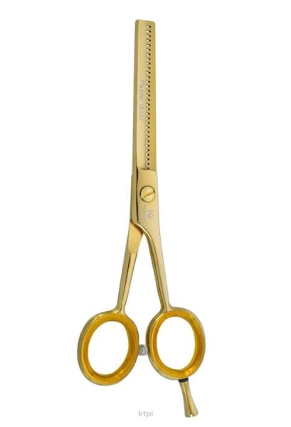 TOPHILL Degażówki fryzjerskie PASTEL GOLD 5,5