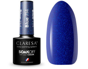 Claresa Lakier Hybrydowy 714 Blue 5 ml
