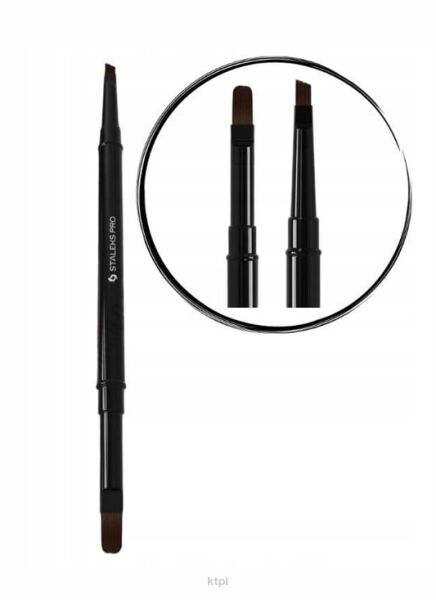 Staleks Expert Dwustronny Pędzelek do Żelu 11MM / 7MM NBE-06/10