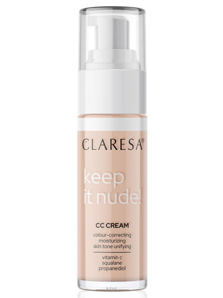 Claresa Keep It Nude Podkład-Krem Nawilż. 102 33g