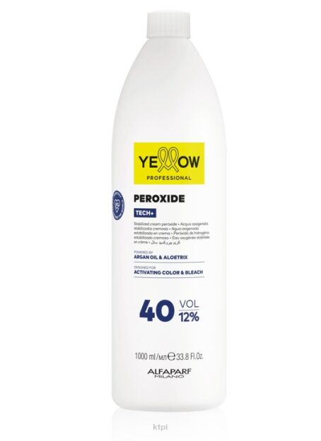 YELLOW Alfaparf utleniacz do włosów peroxide 40 VOL 12 % 1000 ml