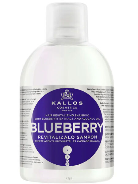 Kallos KJMN Szampon Rewitalizujący Jagoda 1000 ml