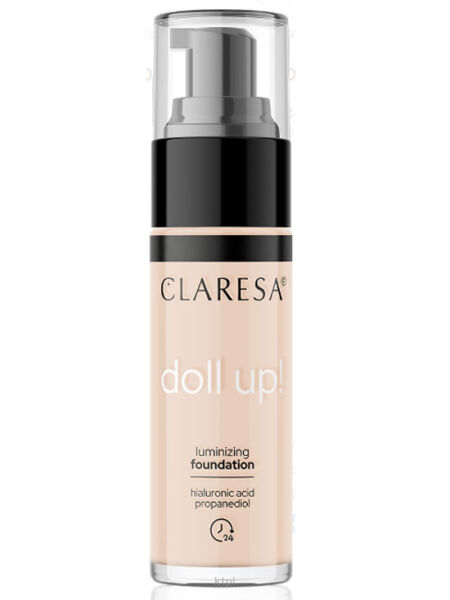 Claresa Doll Up! Podkład Rozświetlający 04 30ml