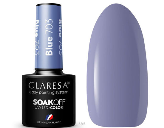 Claresa Lakier Hybrydowy 703 Blue 5 ml