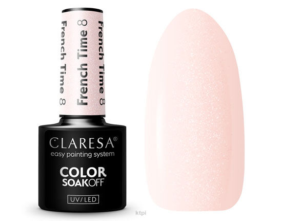 Claresa Lakier Hybrydowy 8 French Time 5 ml