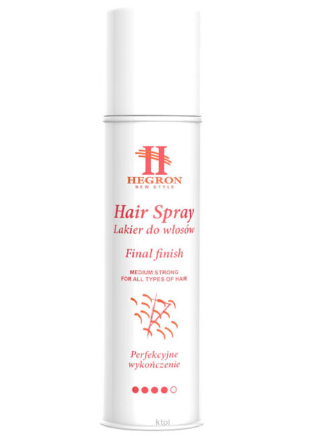 HEGRON Hair Spray Final Finish Mocny lakier do włosów 250 ml