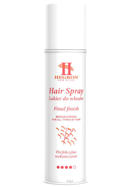 HEGRON Hair Spray Final Finish Mocny lakier do włosów 250 ml