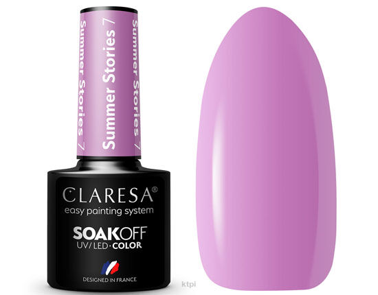 Claresa Lakier Hybrydowy 7 Summer Stories 5 ml