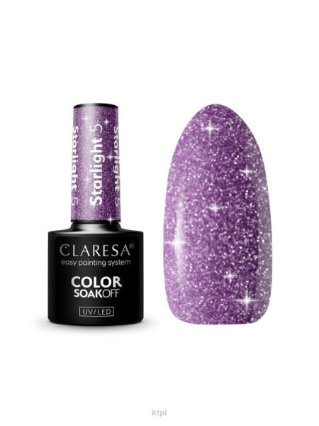 Claresa Lakier Hybrydowy UV/LED Starlight 5 5 g