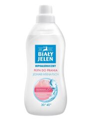 Biały Jeleń Hipoalergiczny Płyn do prania Jedwab Wełna Puch Kaszmir 1000 ml