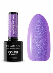 Claresa lakier hybrydowy półtransparentny Unicorn Glow kolor 5 5 g