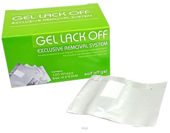 Sunone Gel Lack Off Folia do usuwania hybryd 100
