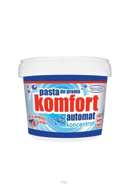 Komfort Automat Koncentrat Pasta do prania tkanin białych i kolorowych 500g