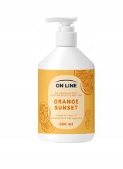 On Line mydło w płynie 2 w 1 orange sunset 500 ml