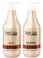 Stapiz Sleek Line Repair Jedwab Szampon + Balsam