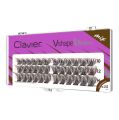 Clavier Kępki Rzęs Vshape Xtreme Mix 10/12/14mm Brown Brązowe - 2