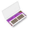 Clavier Kępki Rzęs Vshape Xtreme Mix 10/12/14mm Brown Brązowe - 3